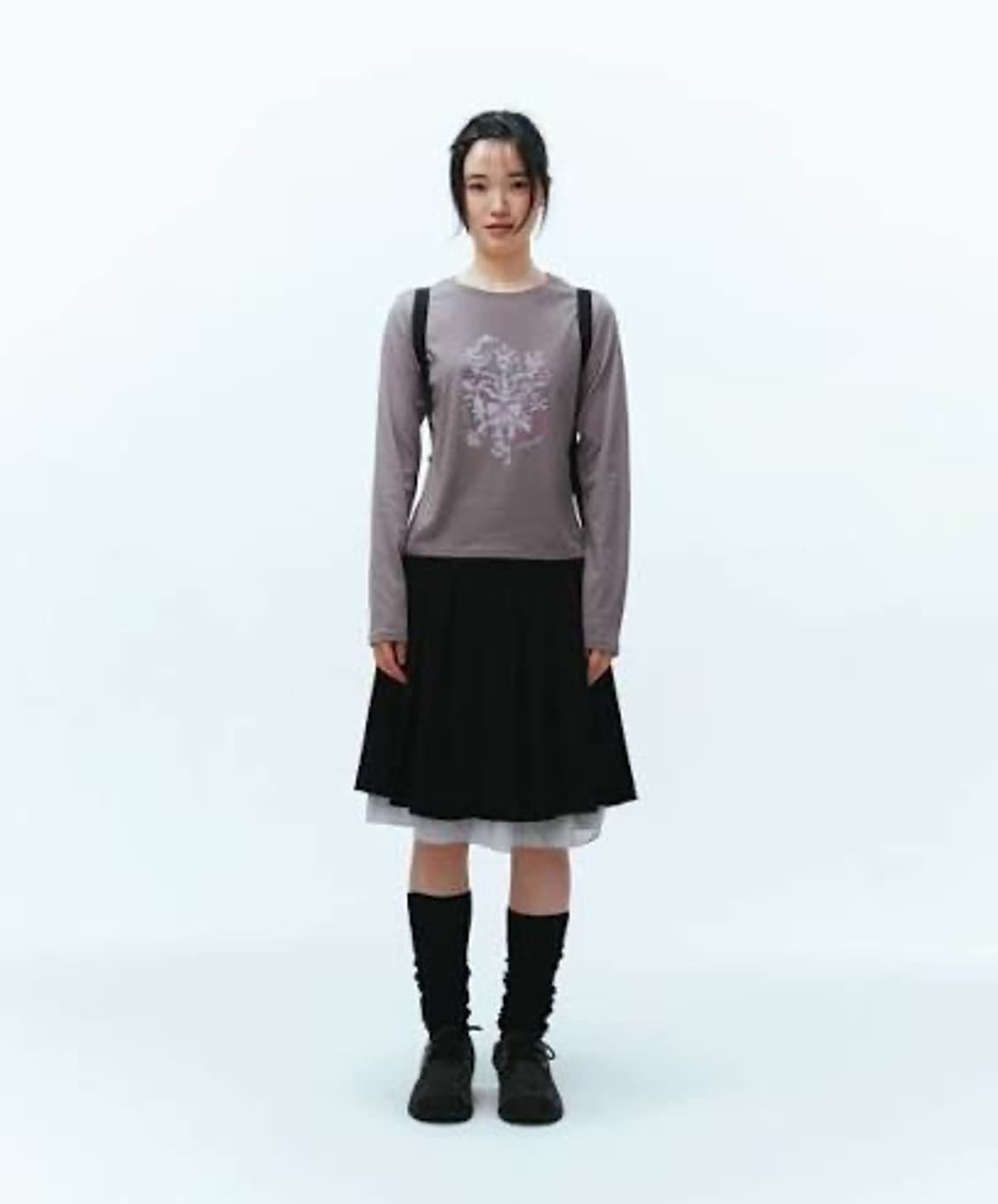 코이세이오 해린 착용 치마 블랙 사이즈 2 상품이미지1