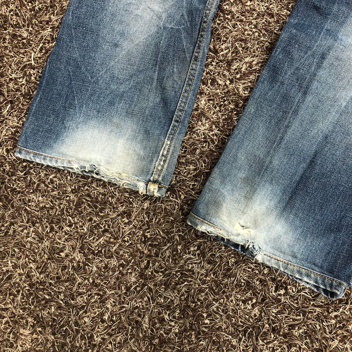 COAX 빈티지 워시드 디스 데님 팬츠 상품이미지6