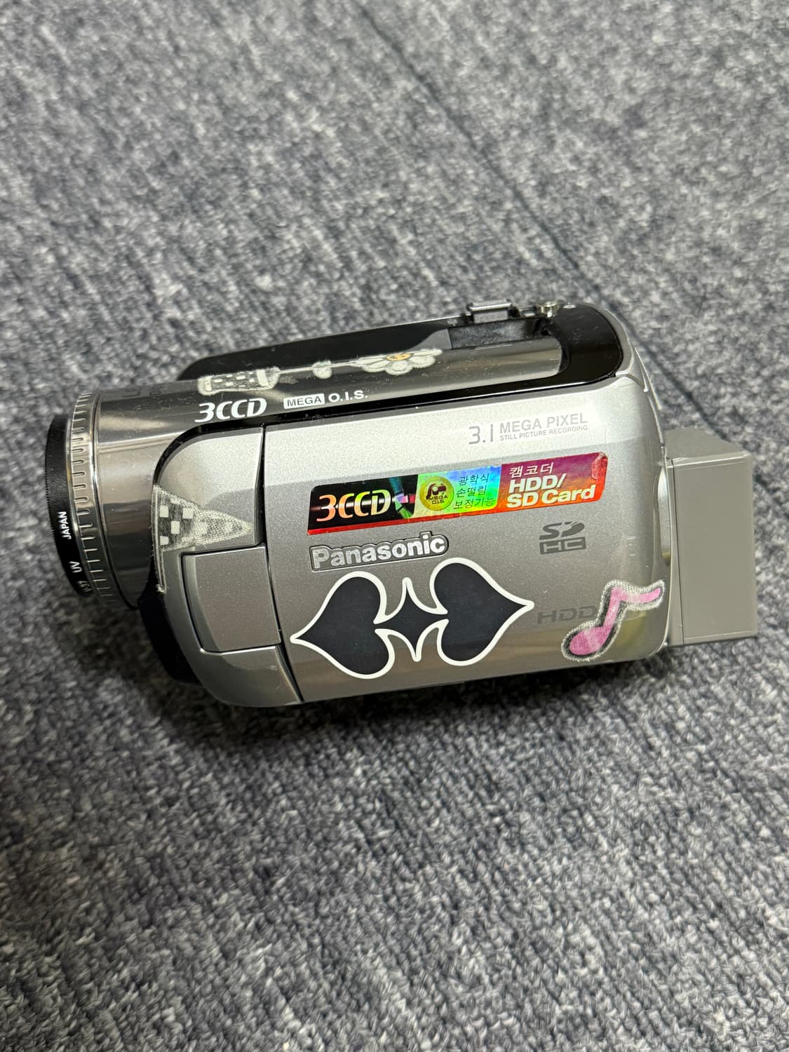 빈티지 파나소닉 캠코더 라이카 렌즈 SDR-H250D 상품이미지2