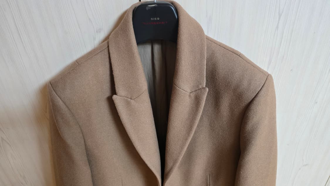 올세인츠 카멜 코트 100 상품이미지2