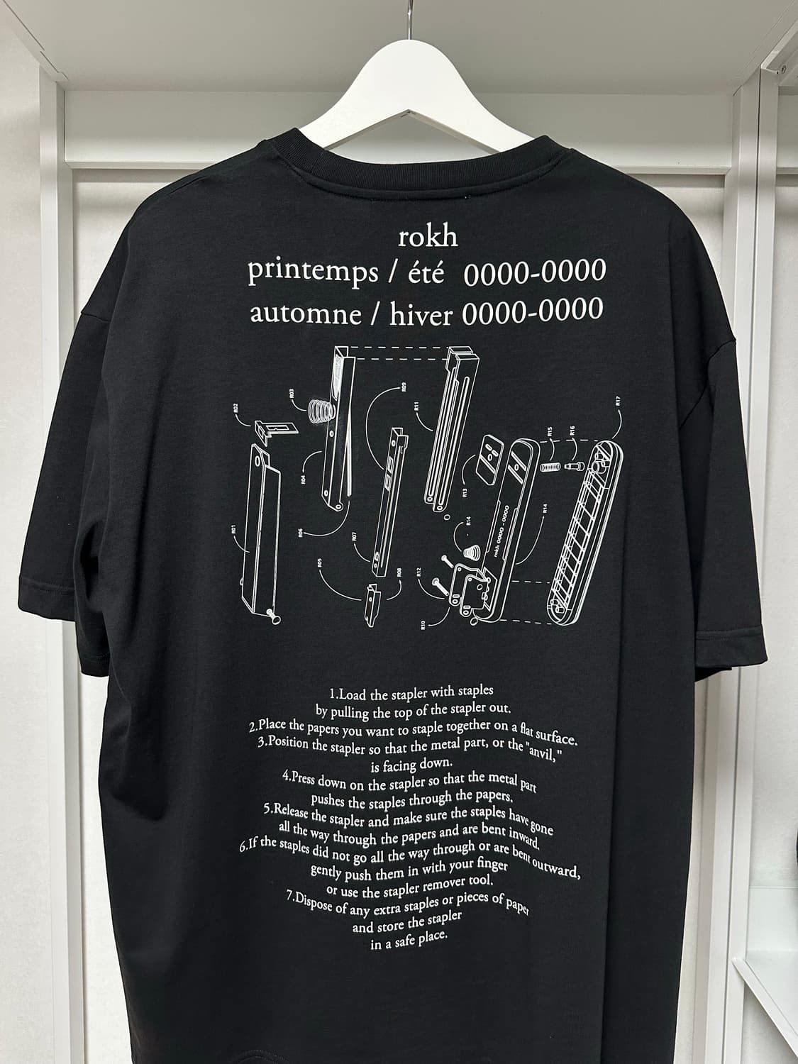 H&M x ROKH 콜라보 반팔 L 급처 상품이미지7