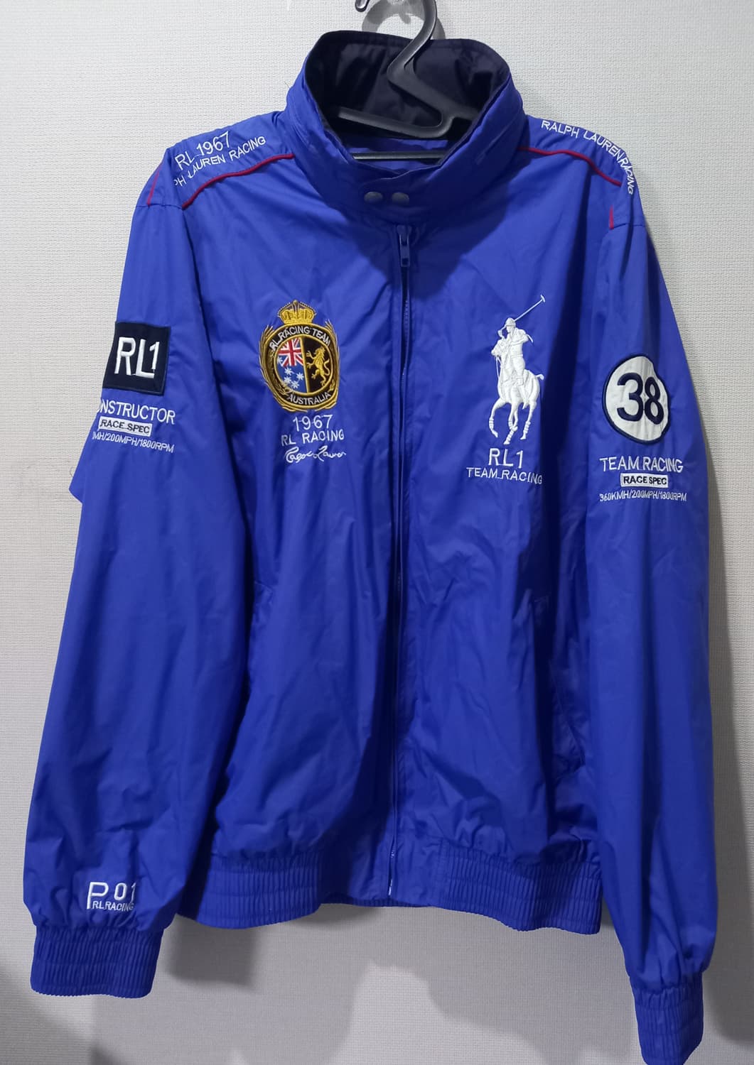 폴로 POLO 랄프로렌 빅포니 레이싱 점퍼 자켓 100/L 상품이미지1