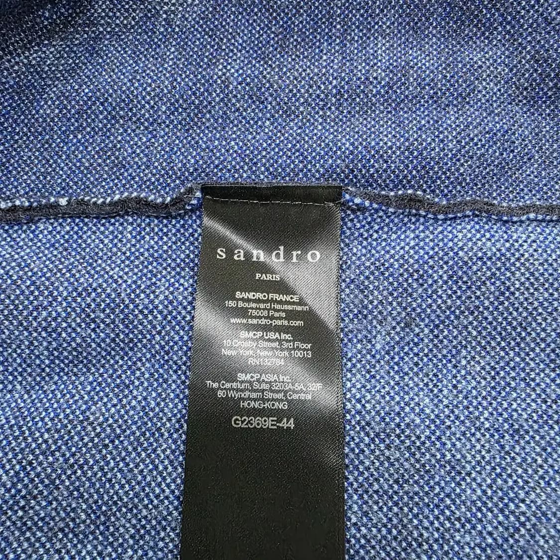 SANDRO 산드로 라이트닝 패턴 니트 가디건 Free 상품이미지8