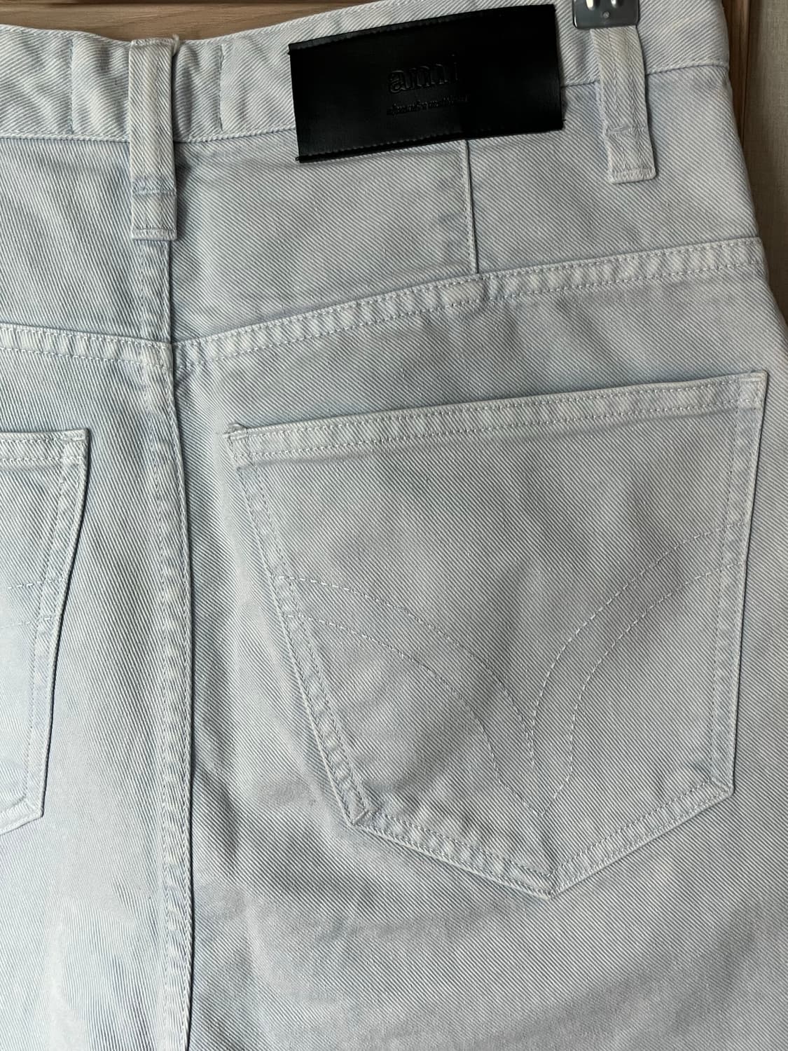 ami shorts 아미 청 반바지 상품이미지3