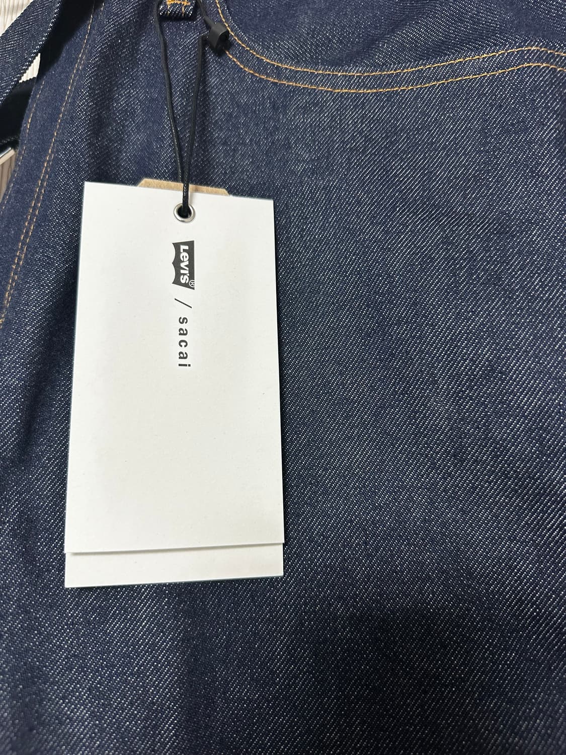 리바이스 사카이 데님팬츠 인디고 34 상품이미지4