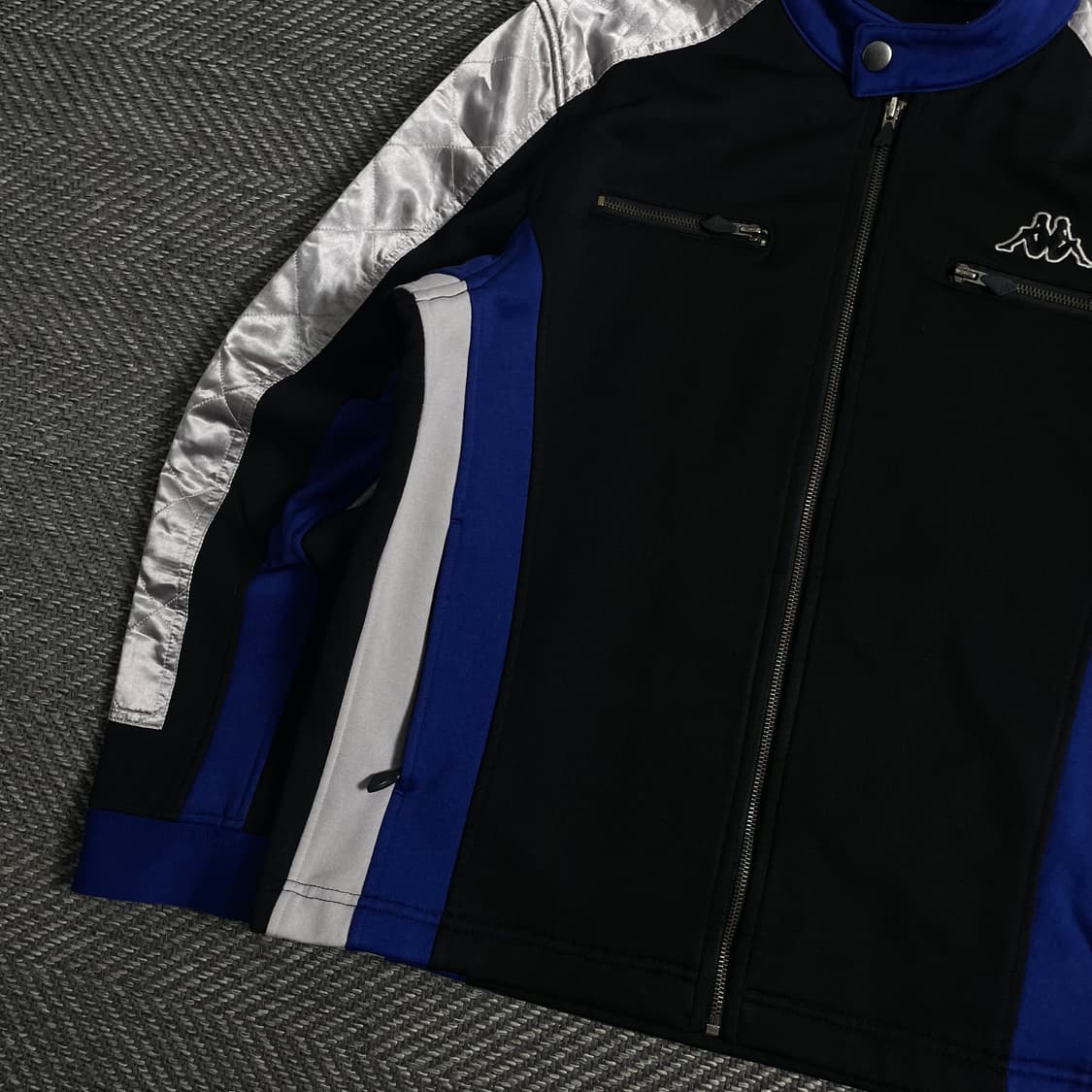 00s 카파 올드스쿨 바이커 레이싱 자켓o 3720 상품이미지3