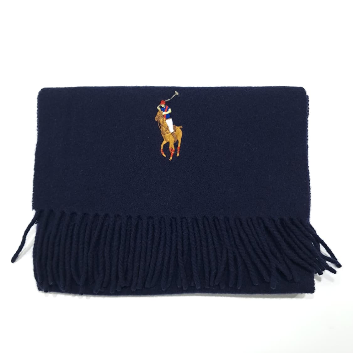 MX429 폴로 이태리판 램스울 앙고라 혼방 빅 포니 자수 머플러 상품이미지7