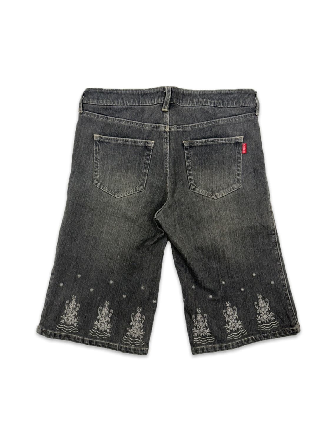 빈티지 자수 모리 하프팬츠 상품이미지5