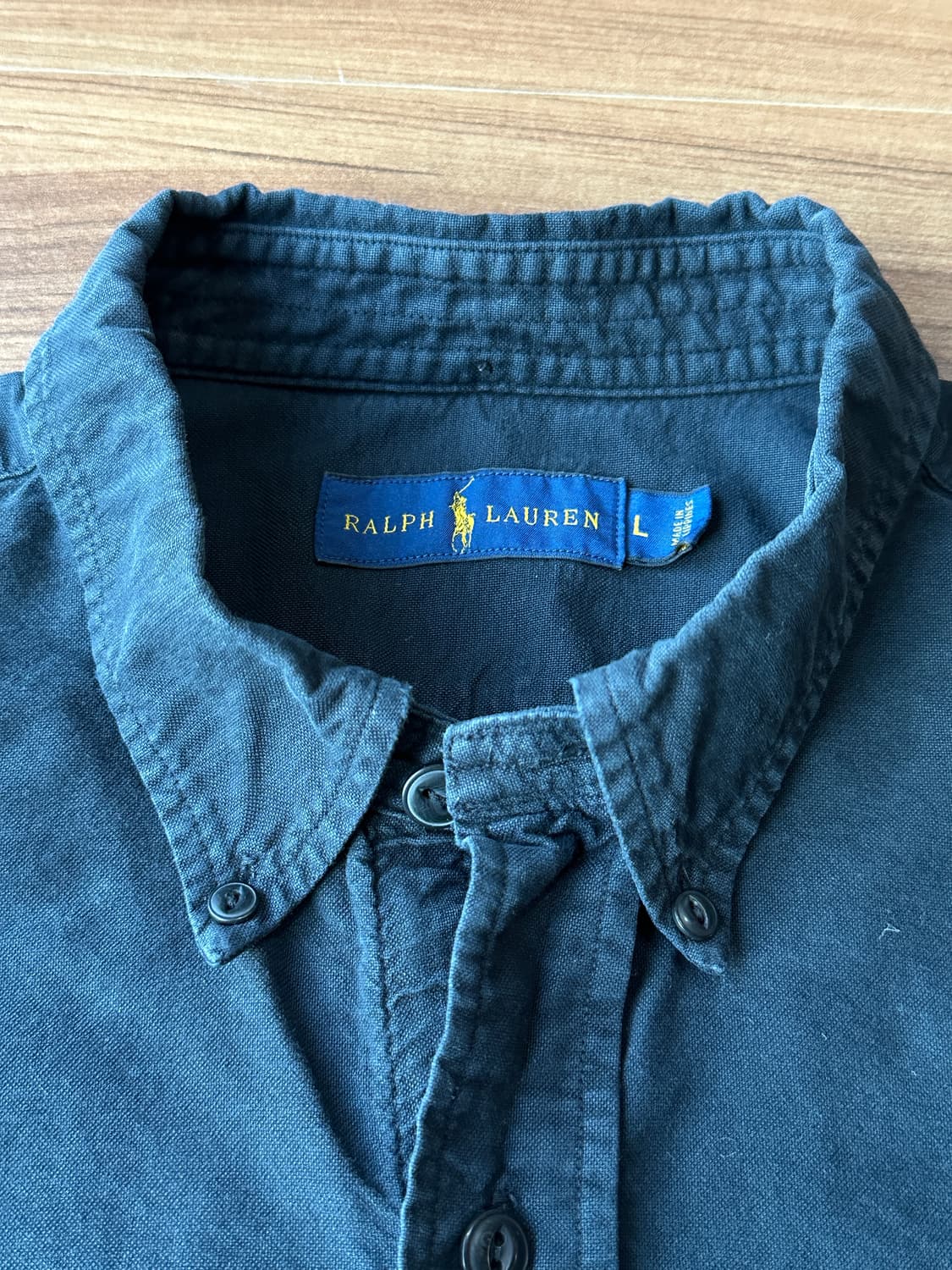 폴로 랄프로렌 뉴욕 불독 셔츠 L 상품이미지6