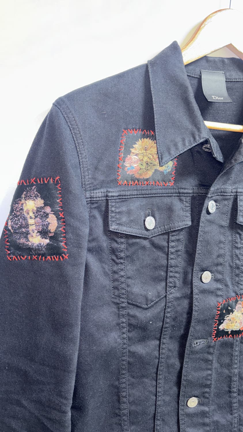 디올 옴므 토루카메이 데님 트러커 자켓 46사이즈 상품이미지2
