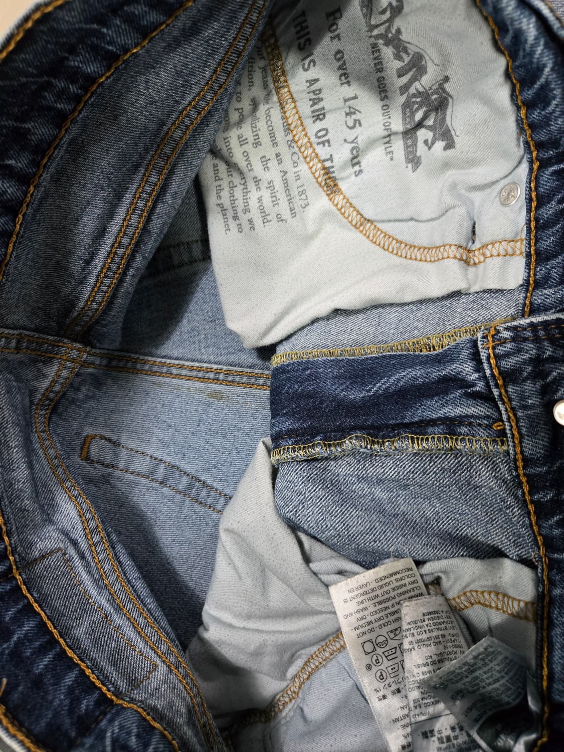 리바이스 511 데님팬츠 청바지 W36 L32 상품이미지8