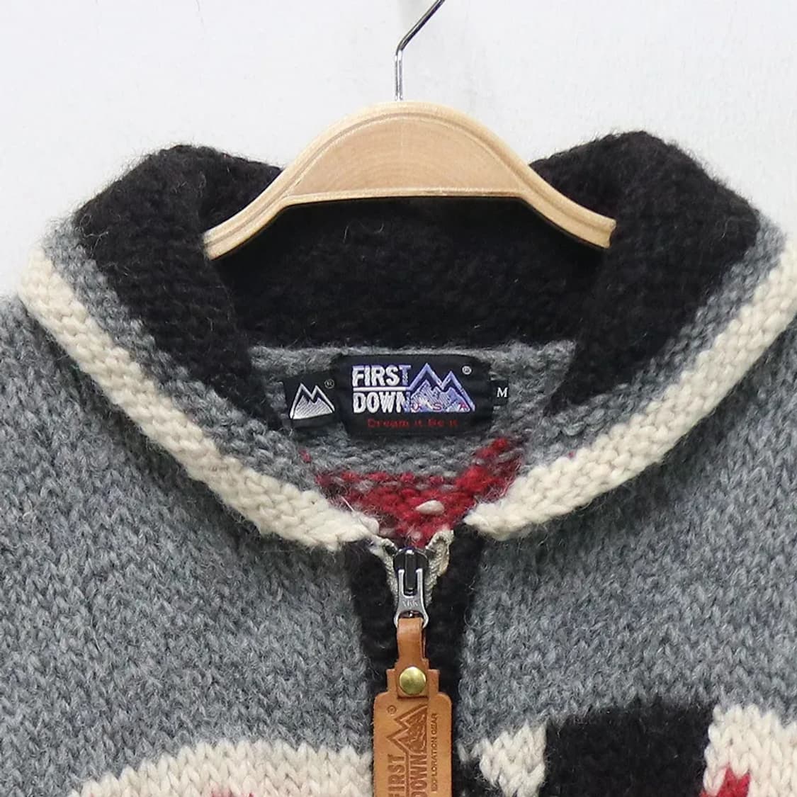 퍼스트다운 울혼방 코위찬 가디건 60979 상품이미지3