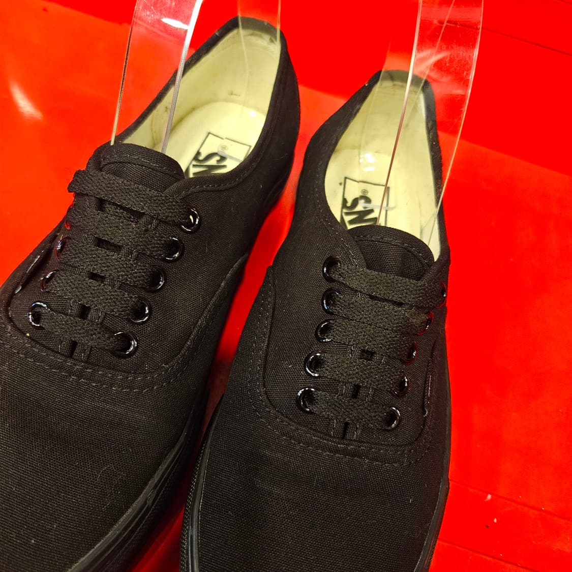 반스(Vans) 어센틱 트리플 블랙 245size 상품이미지3