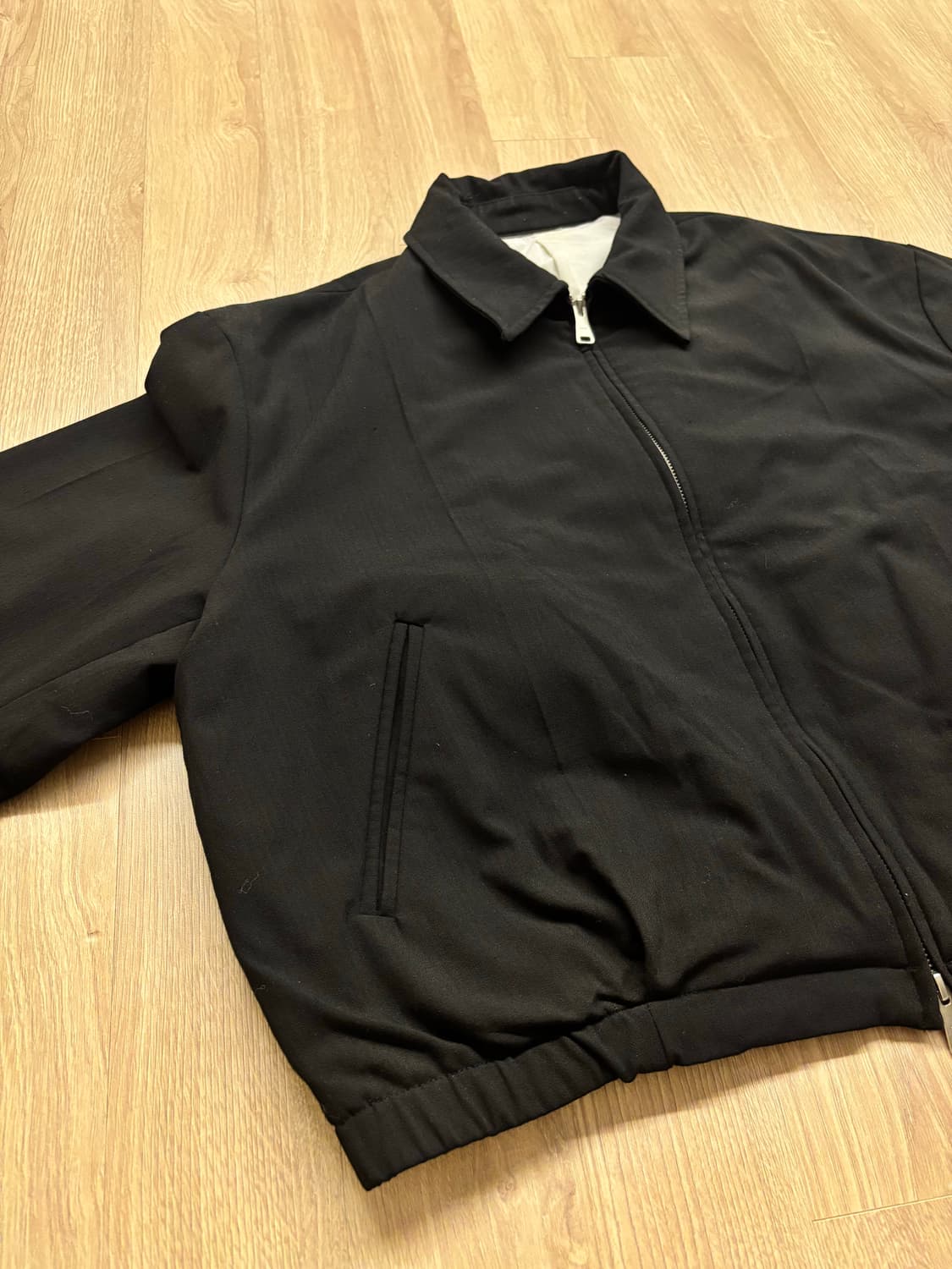 COOR 블랙 봄버 자켓 상품이미지3