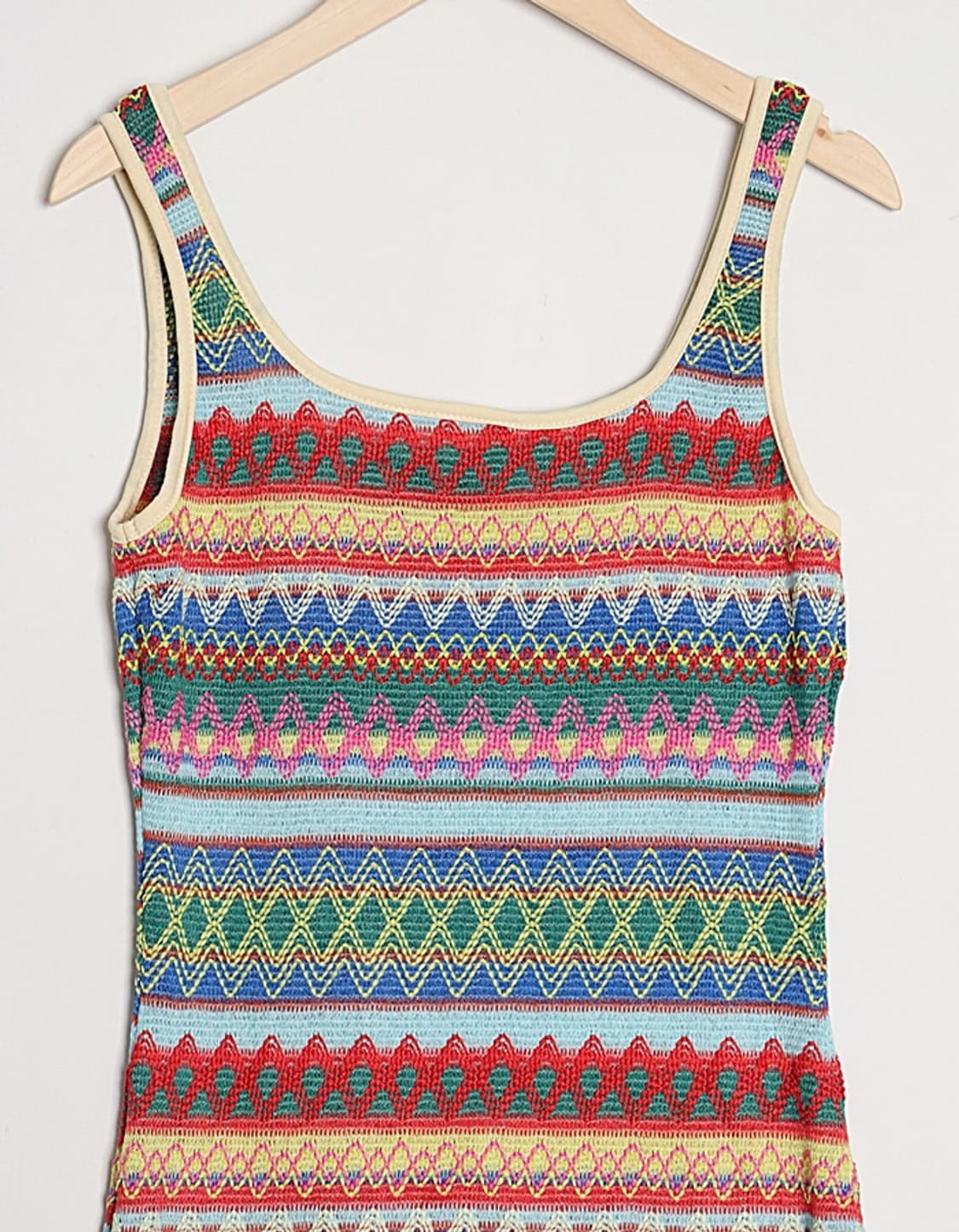 SHEIN Pattern Stretch Sleeveless OPC 상품이미지2