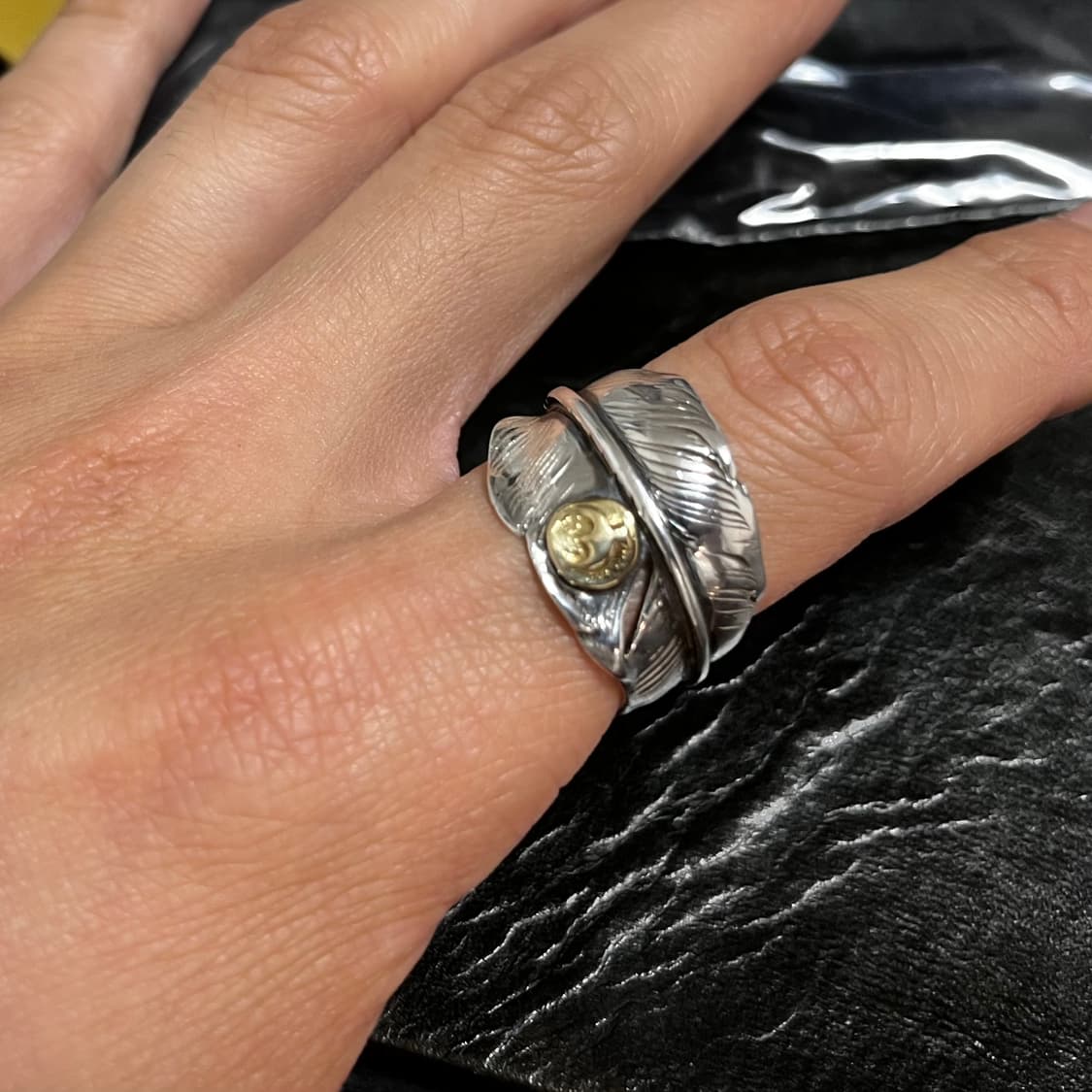 MOTO Kazekiri Feather Ring 모토 깃털반지 상품이미지5
