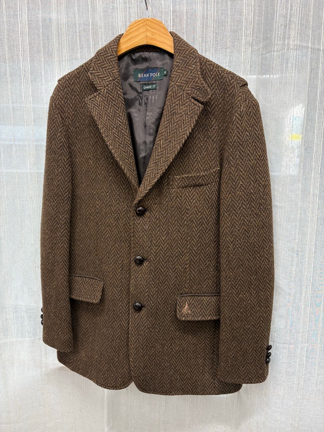 빈폴 클래식 헤링본 울 자켓 상품이미지5