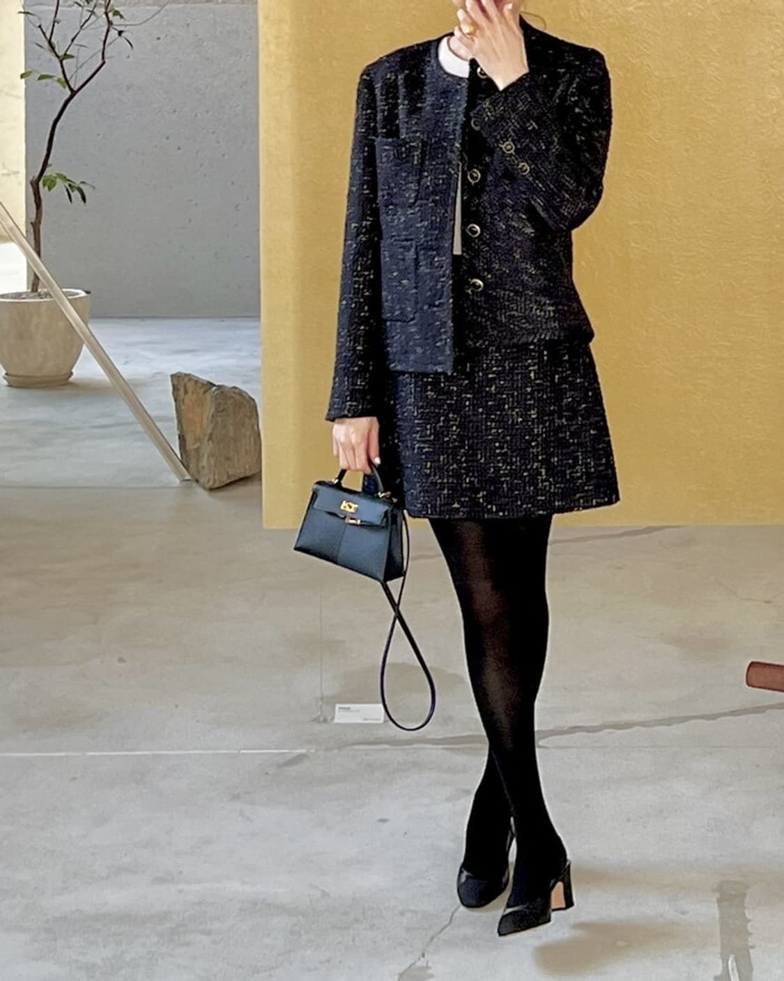 쎄모먼 Lis 트위드 스커트  상품이미지4