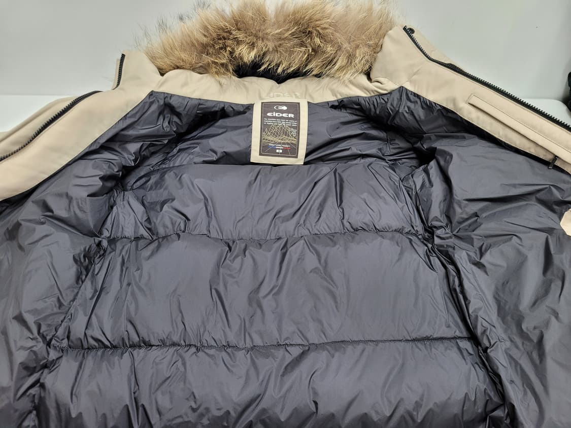 EIDER 아이더 라쿤후드 헤비 다운 패딩 자켓 / 남 M (여성가능)
 상품이미지8