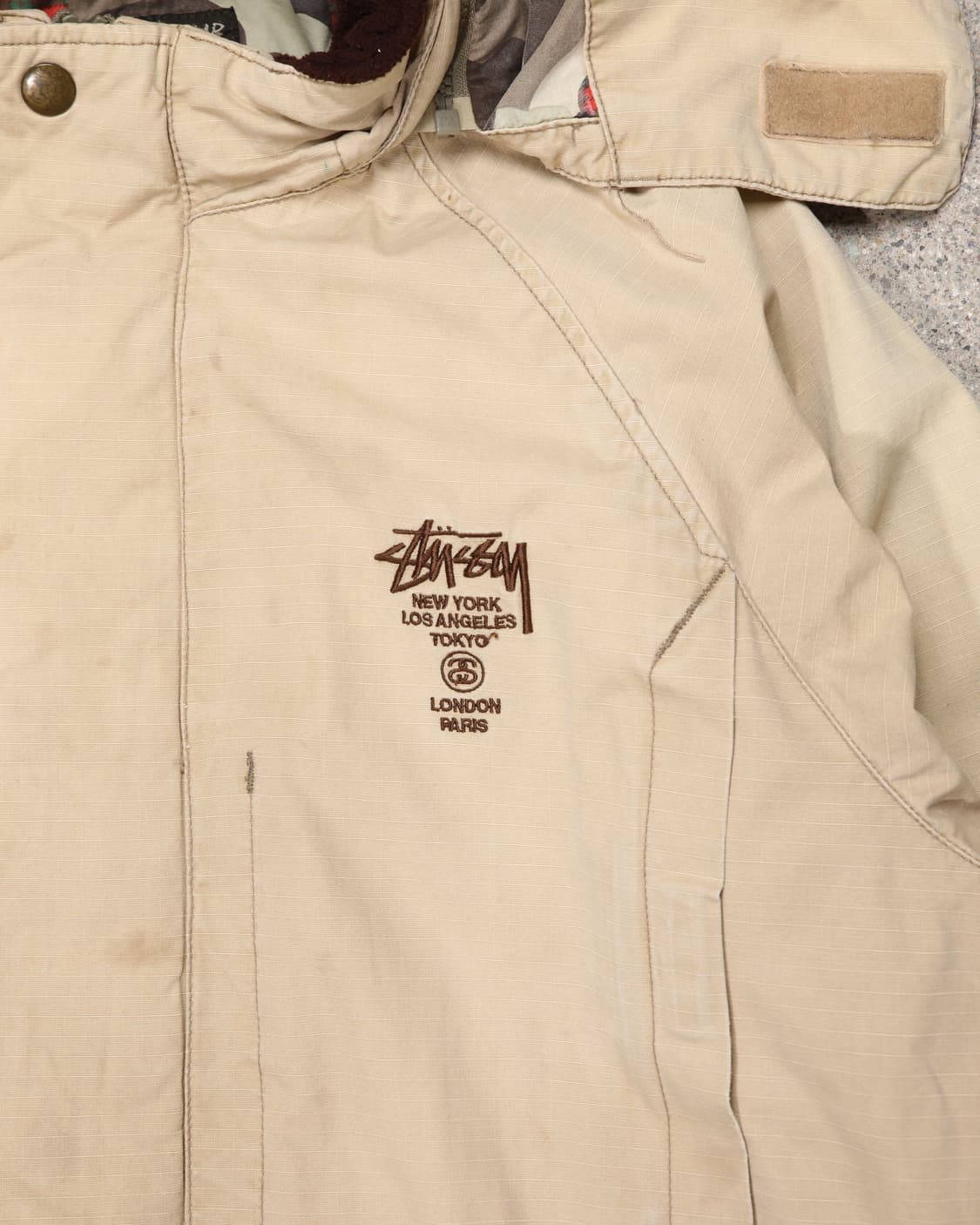 Stussy Camo Liner 3-Way jacket 상품이미지6