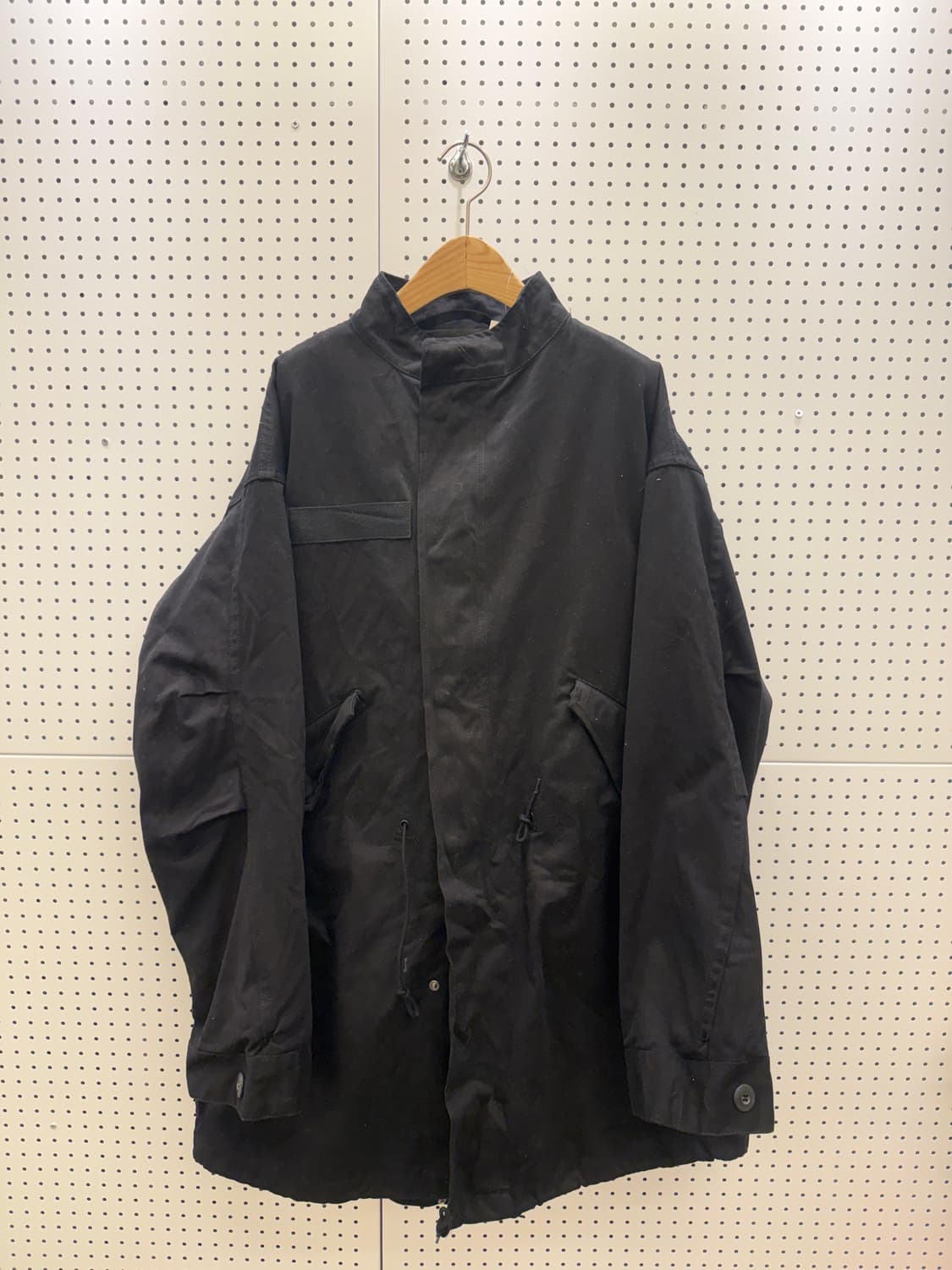 라퍼지 블랙 내피 복각 야상 U655 상품이미지2