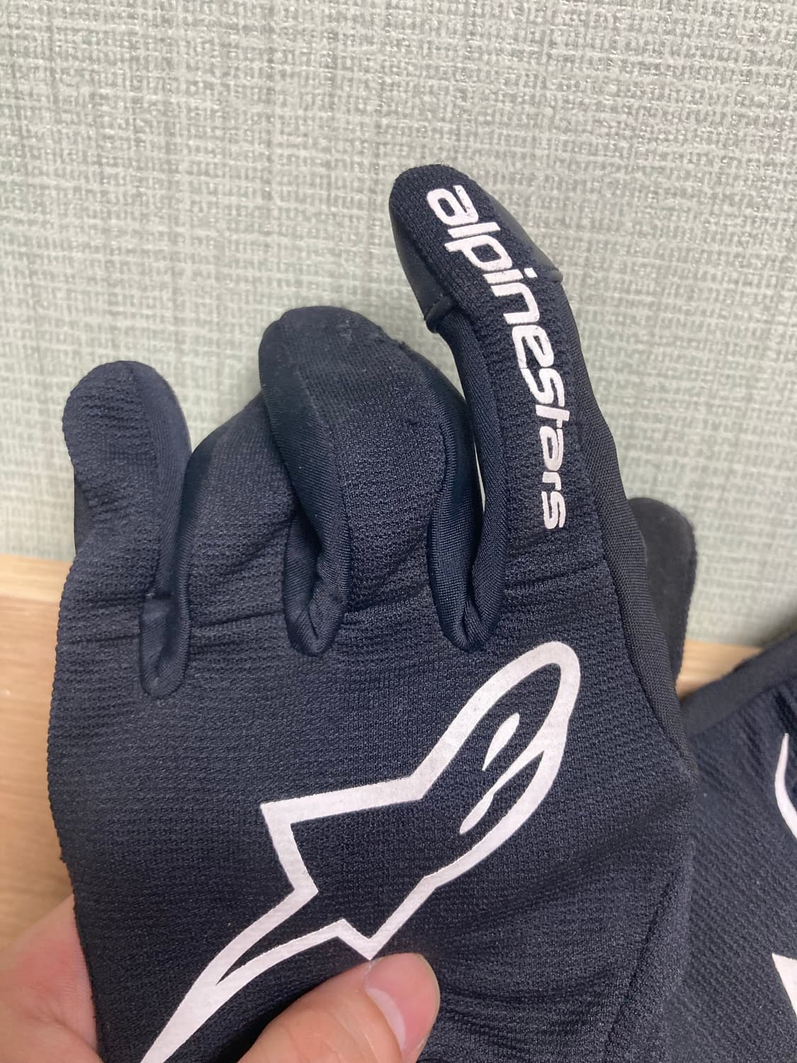 알파인스타 REEF 아시아핏 블랙 장갑 S 상품이미지2