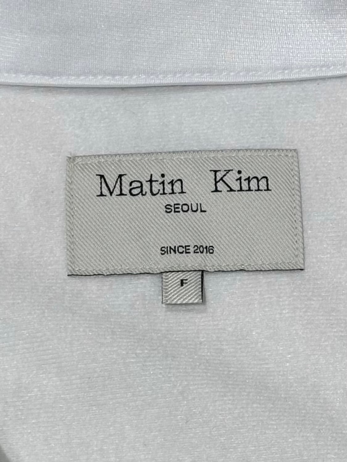 마땡킴 빅로고 화이트 투웨이 트랙탑 상품이미지8