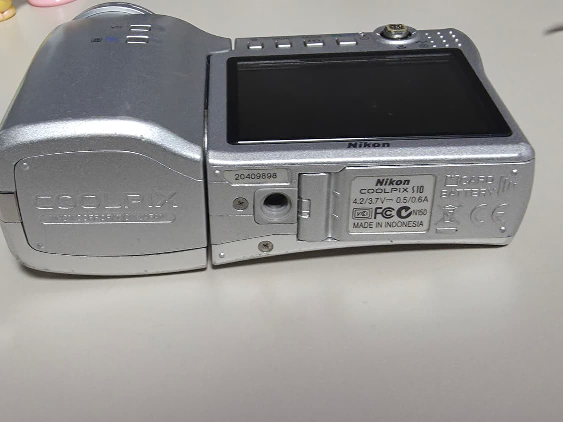 니콘 쿨픽스S10 빈티지 디지털카메라 상품이미지5