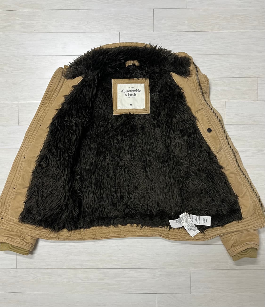 아베크롬비 아디론댁 자켓 베이지 M 상품이미지3