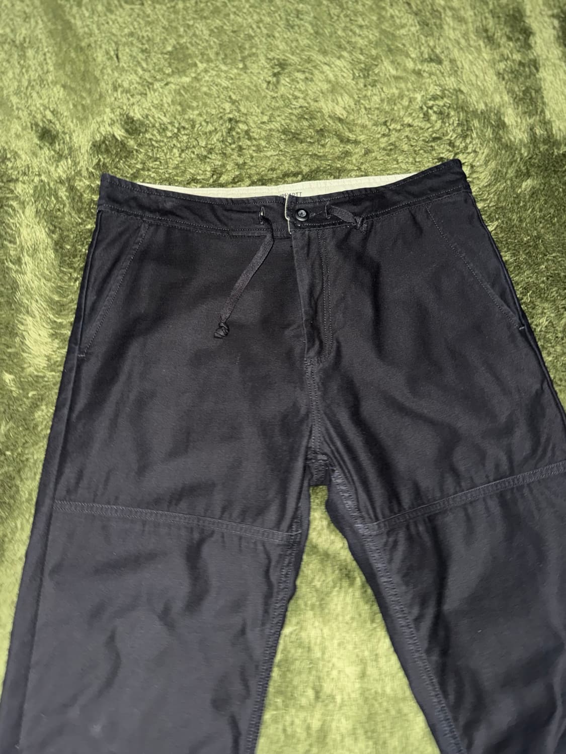 [M] 칼하트 WIP Marshall 마샬 코튼 조거 팬츠 블랙 상품이미지6