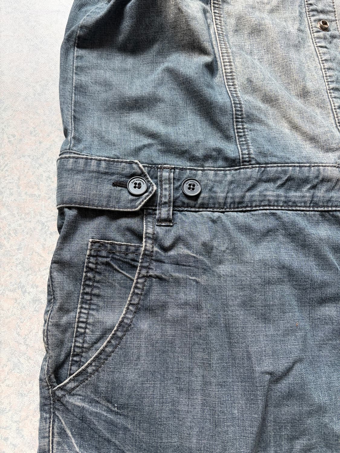 카이아크만 커스텀 데님 점프수트 상품이미지6