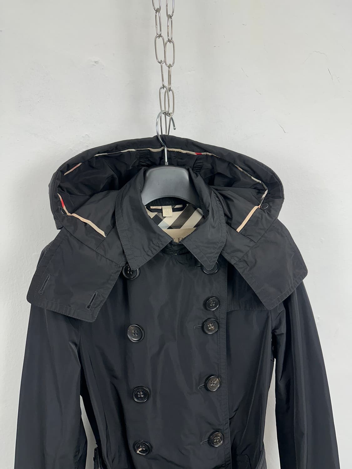 Burberry Brit Hooded High-Neck Nylon Coa 상품이미지4