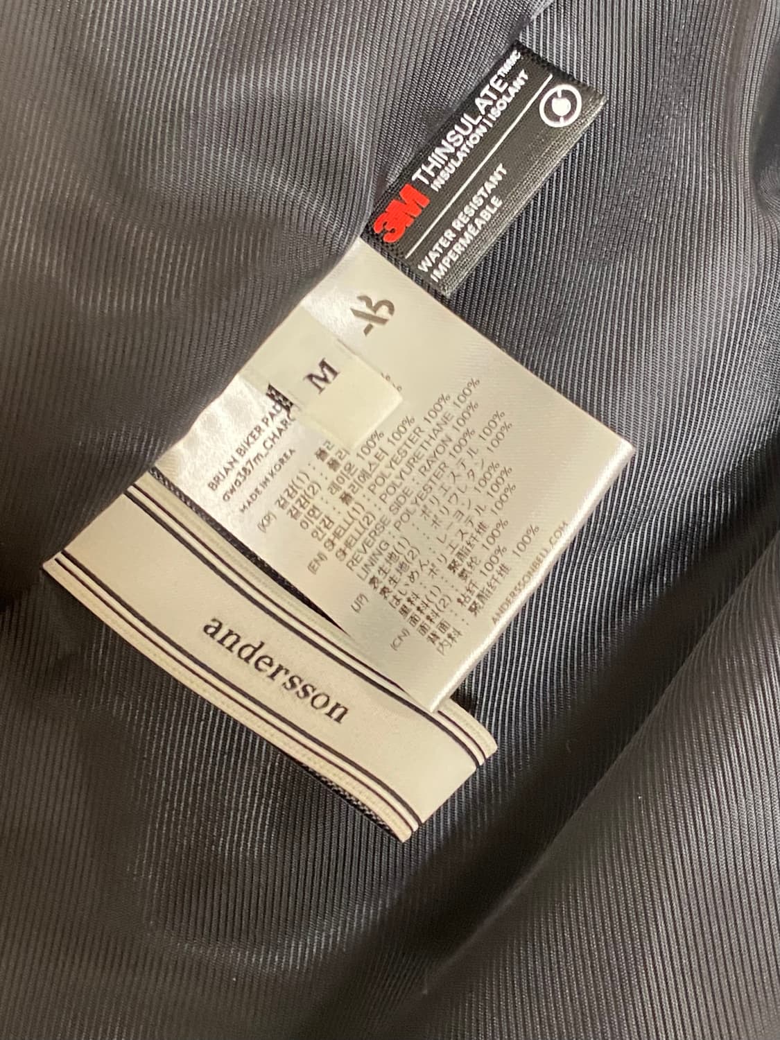 앤더슨벨 바이커 자켓 상품이미지5