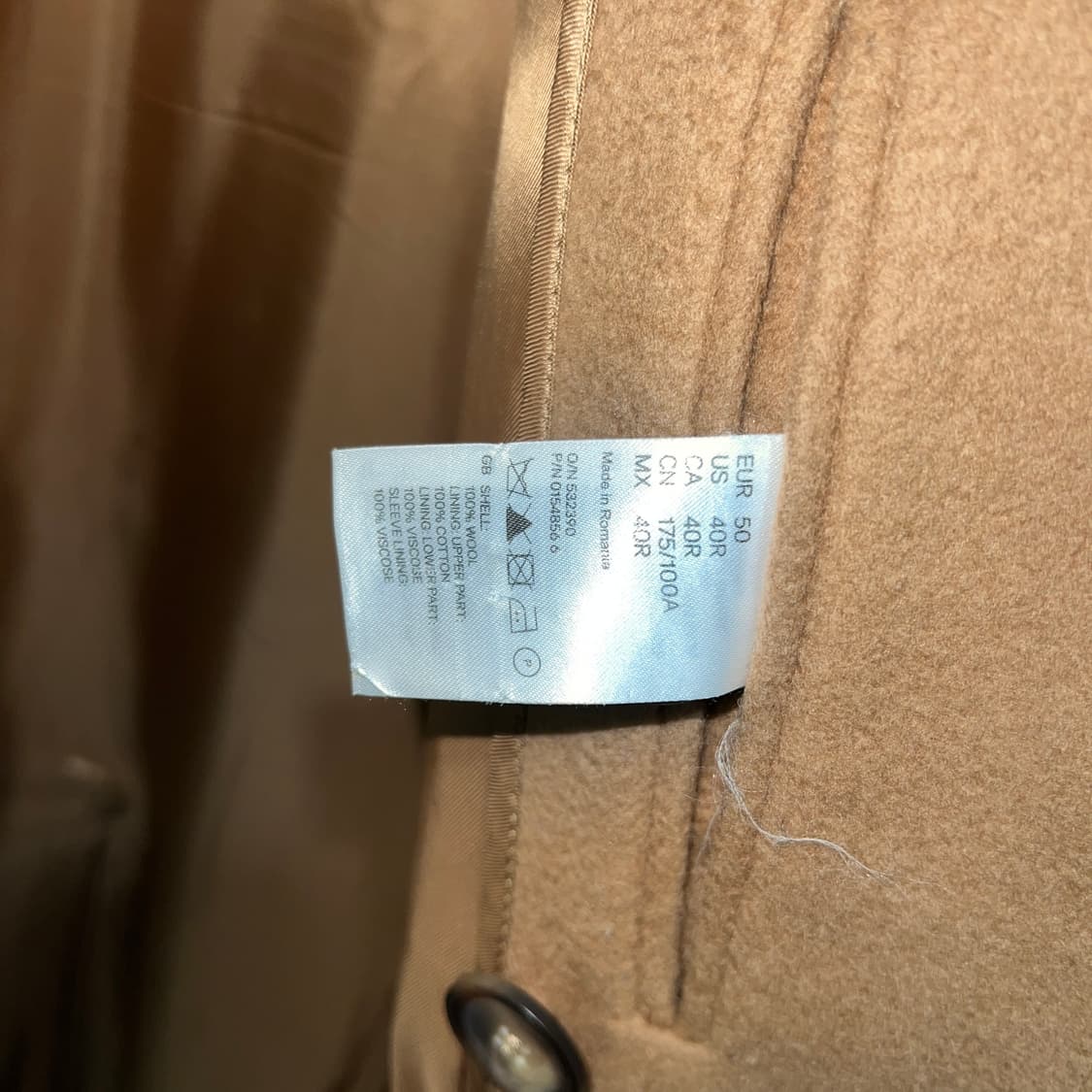 메종 마르지엘라 x h&m 코트 상품이미지8