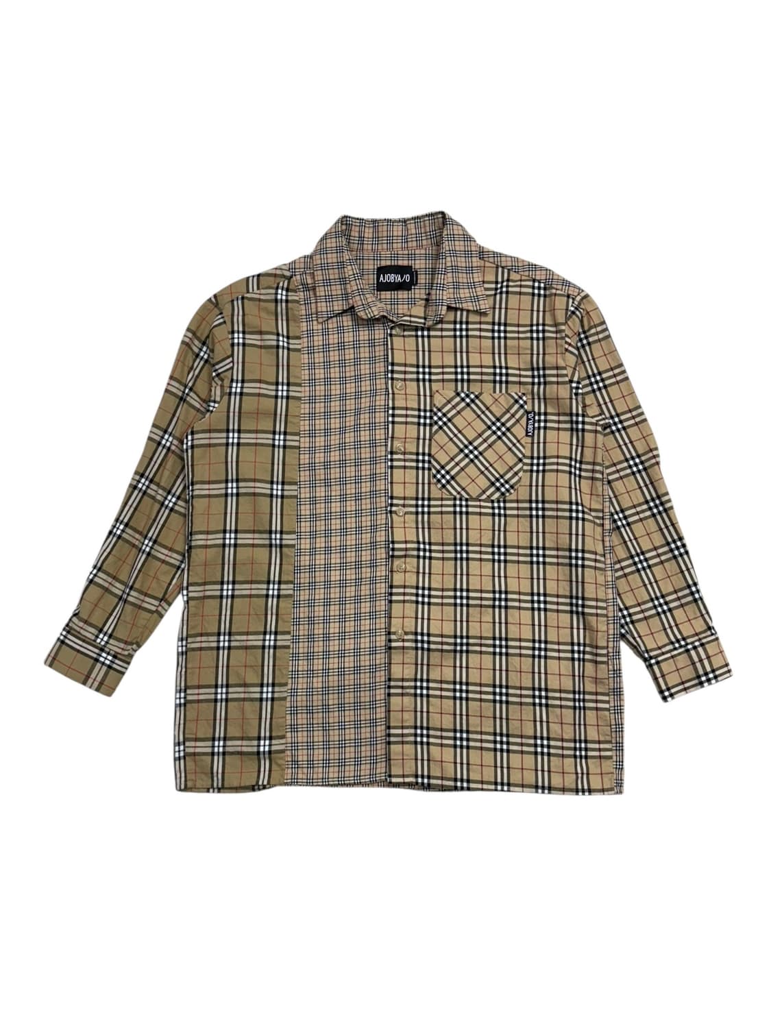 아조바이아조 리빌드 체크 셔츠 상품이미지2