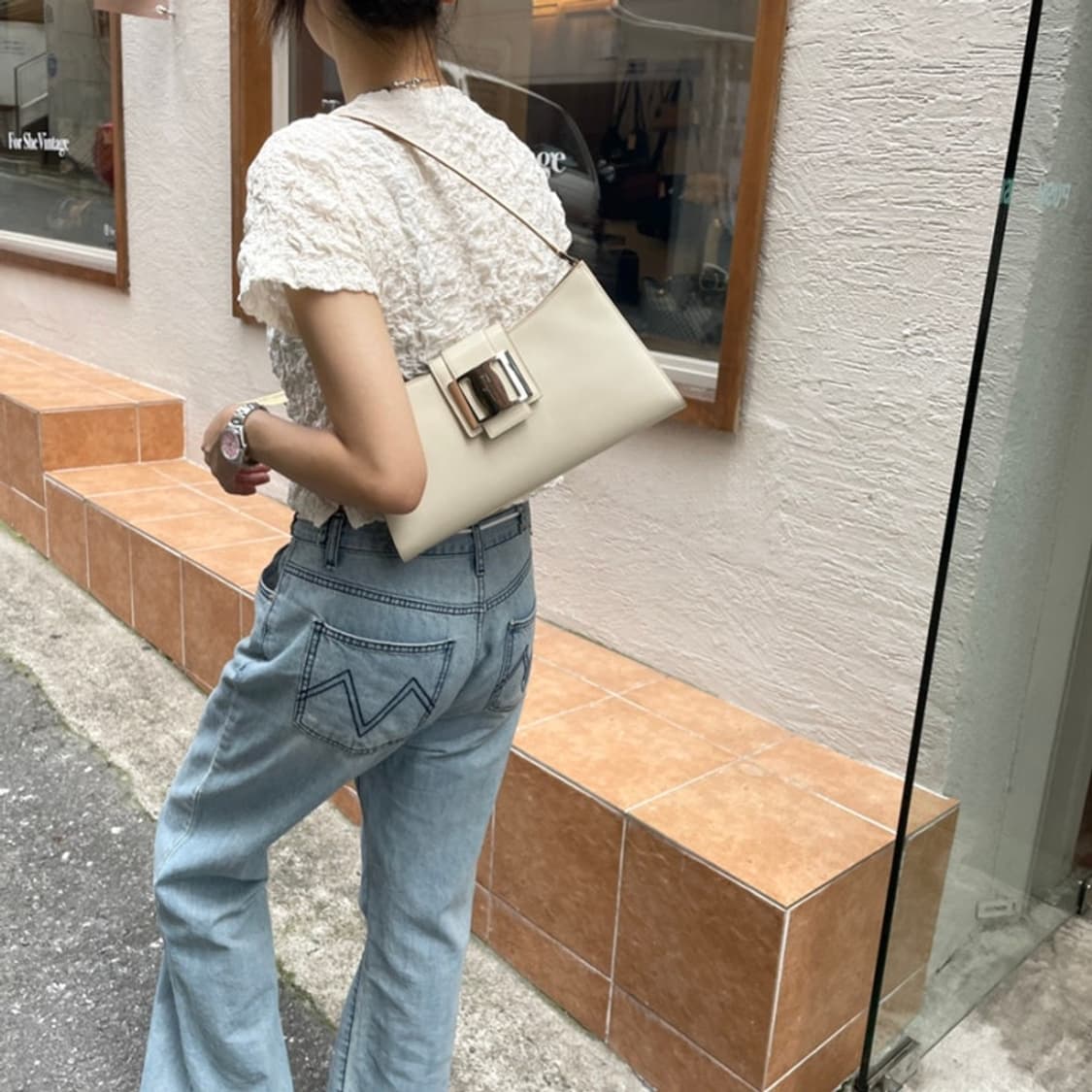 정품) 페라가모 간치니 호보백 숄더백 상품이미지4