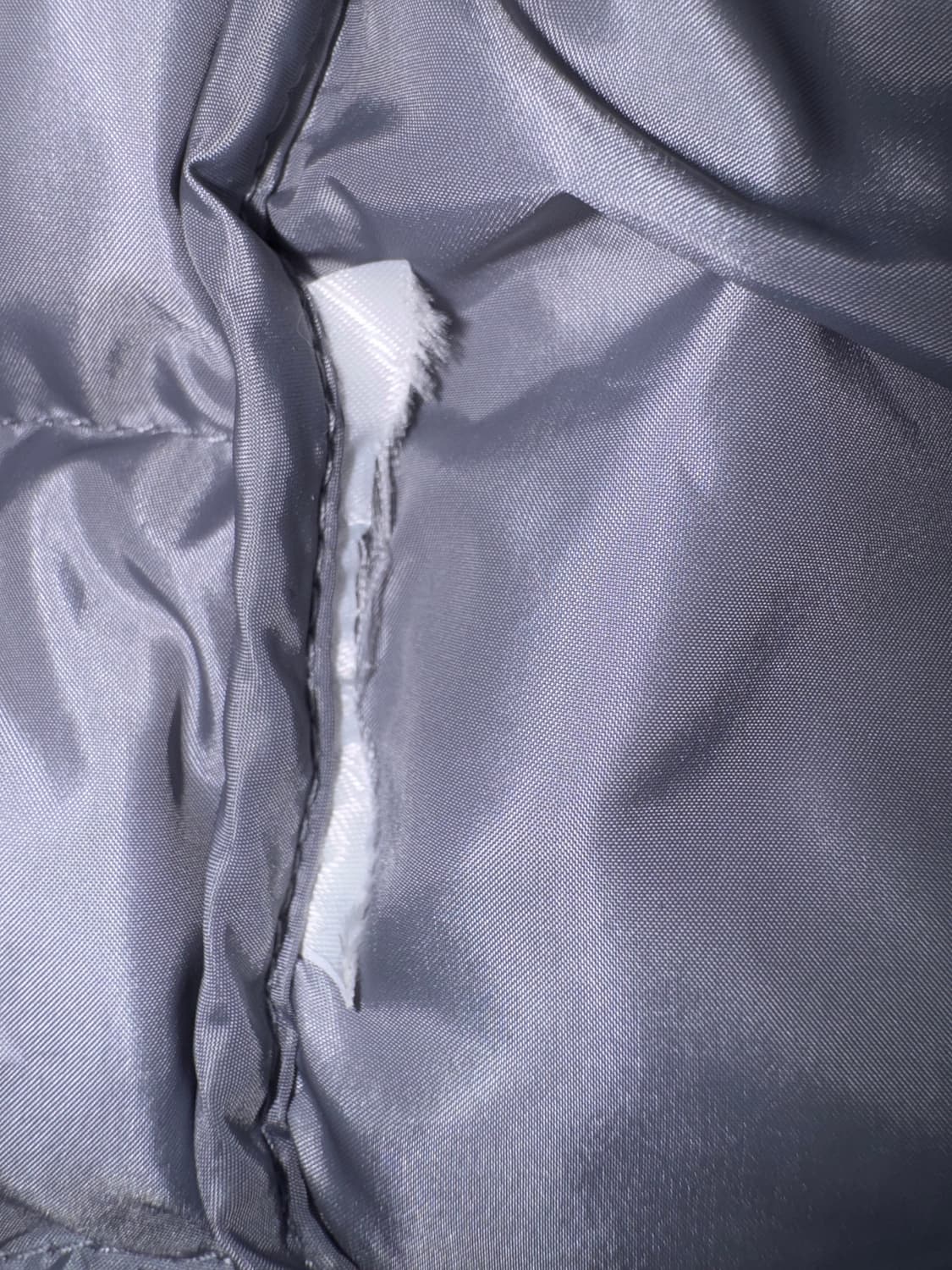 산산기어 24fw 서픽스 푸퍼자켓 그레이 경량패딩 (+ 리브드 롱슬리브) 상품이미지4