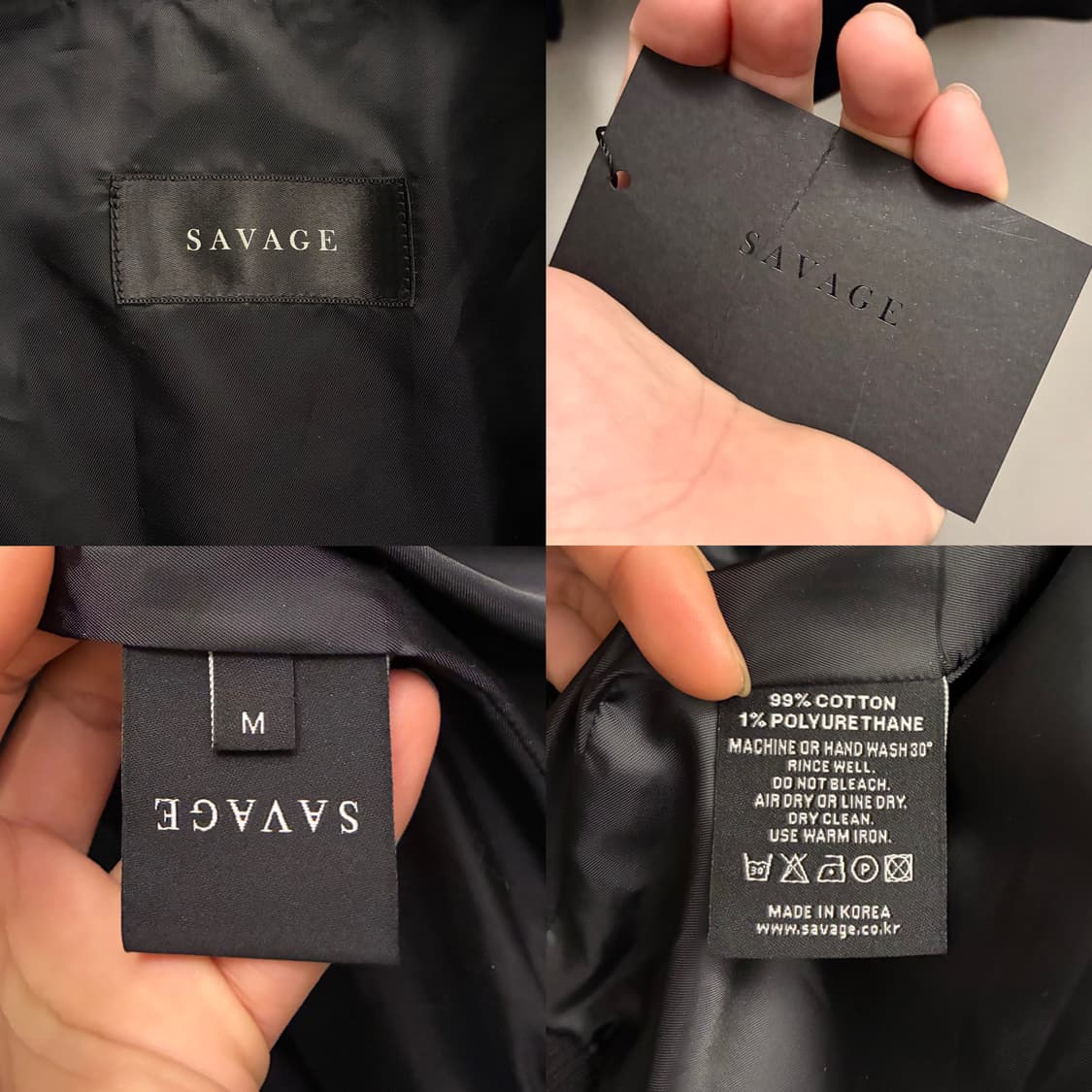 (M)25s Savage 세비지 코듀로이 투웨이 해링턴자켓 네이비 상품이미지9