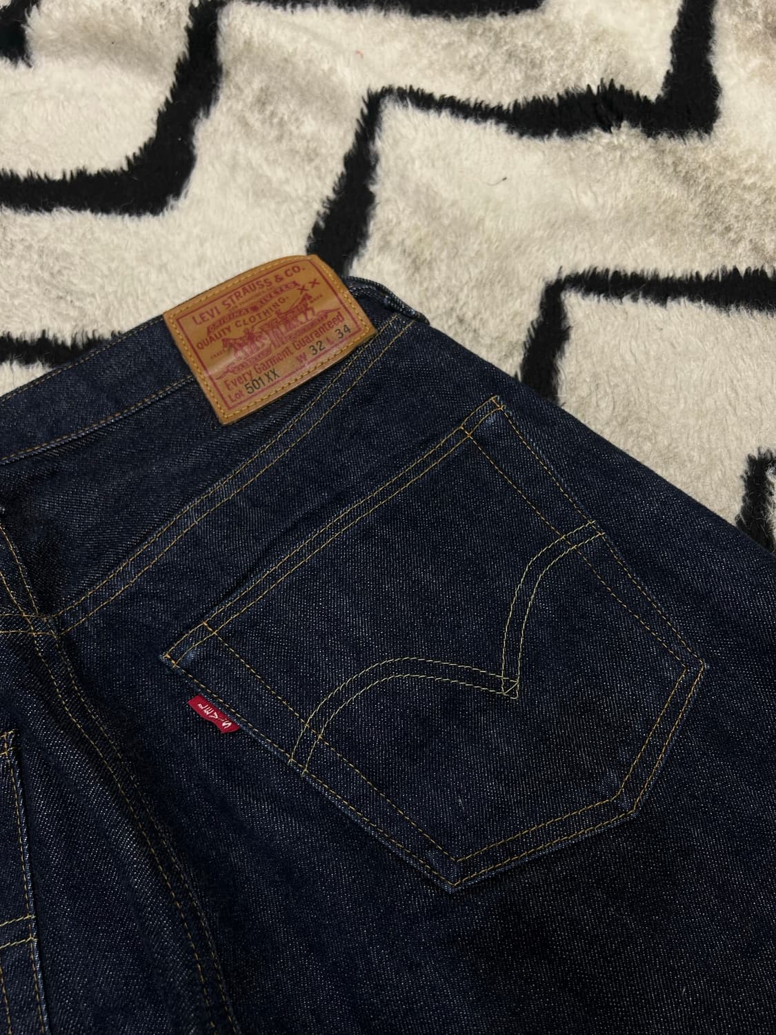 [32]리바이스501 LVC 셀비지 빈티지클로딩 데님팬츠/생지 상품이미지1