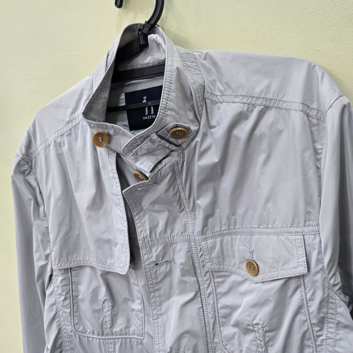 [110] HAZZYS 멀티포켓 경량 점퍼 (그레이) 상품이미지2