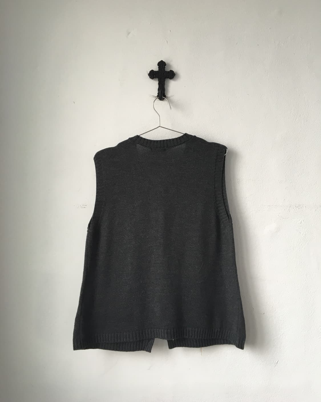 Cat point knit vest 상품이미지3