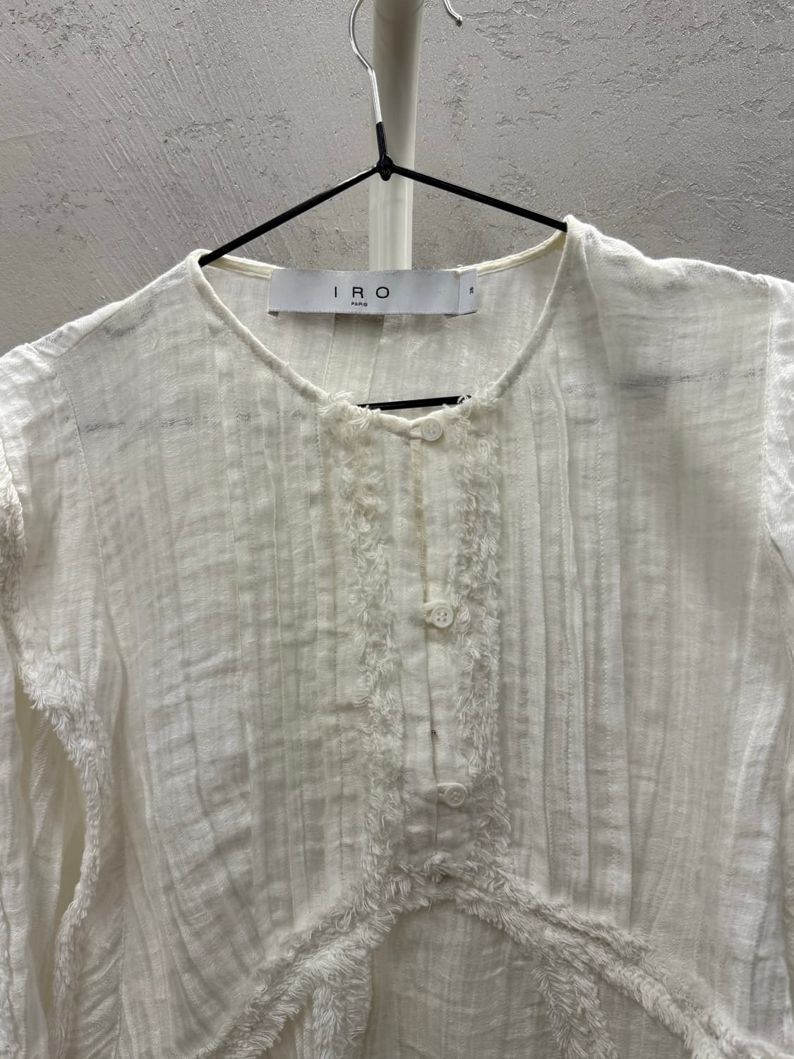 IRO 이로 camer 22s 화이트 블라우스 36 상품이미지3