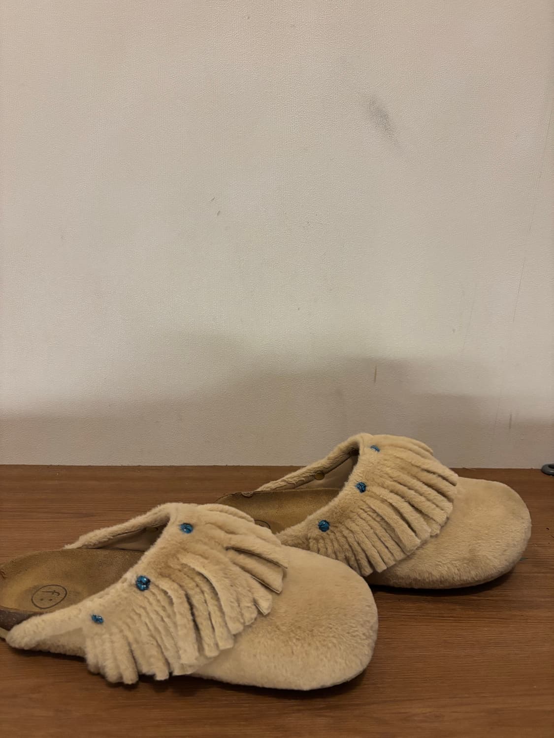 페르커 베이지색 뮬 상품이미지5