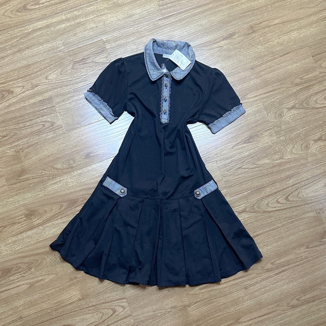 엑시즈팜 리본 원피스 히메갸루 로걀 라떼 모리걸 일본 긱시크 고딕 펑크 상품이미지1