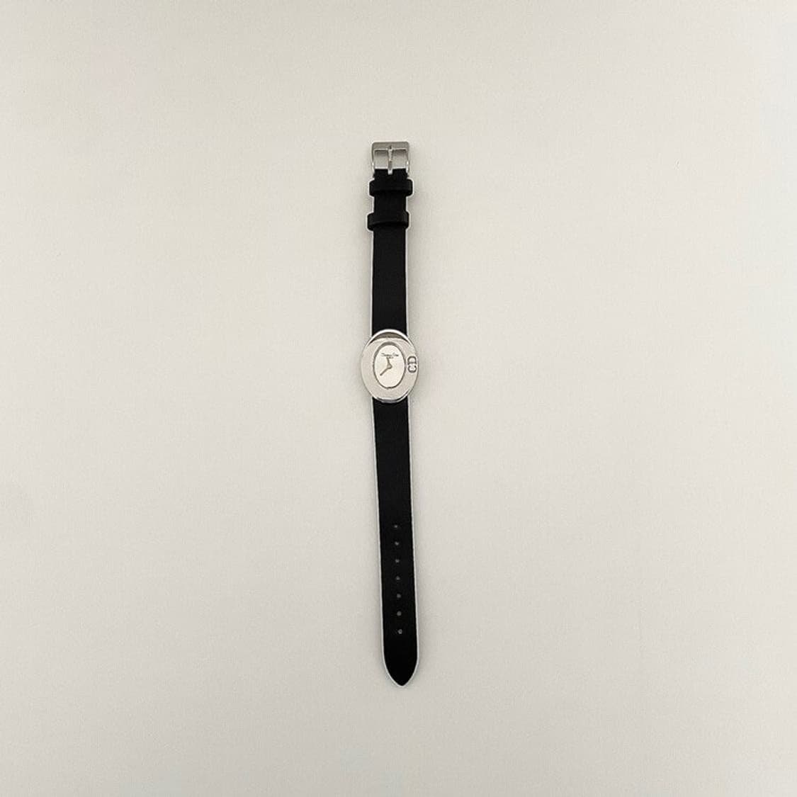 [정품] DIOR oval CD silver Watch 상품이미지4