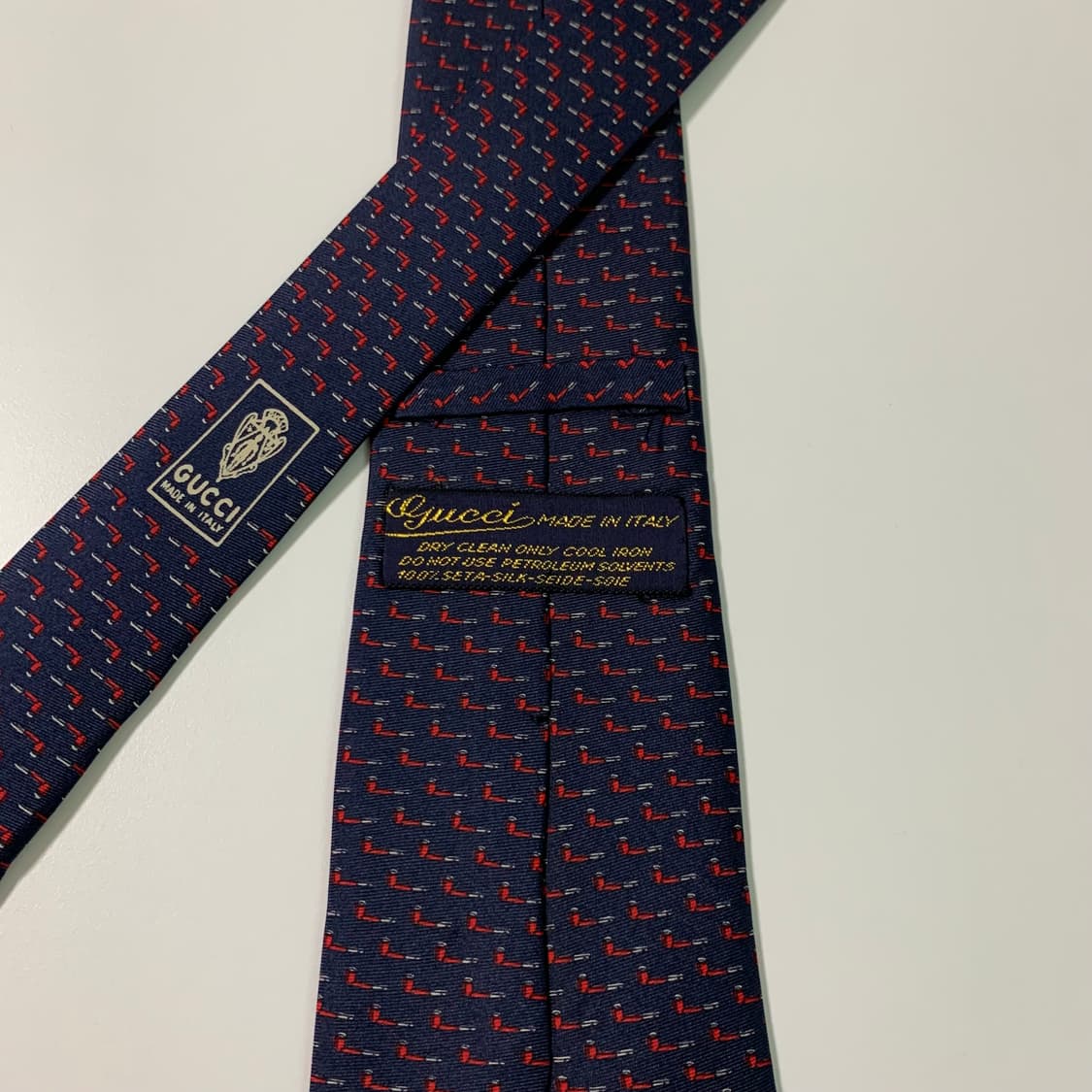 구찌(GUCCI) 명품 빈티지 클래식넥타이 최상급 8cm 상품이미지3
