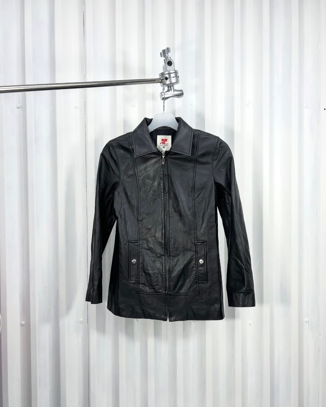 90s) Courreges cowhide 상품이미지3