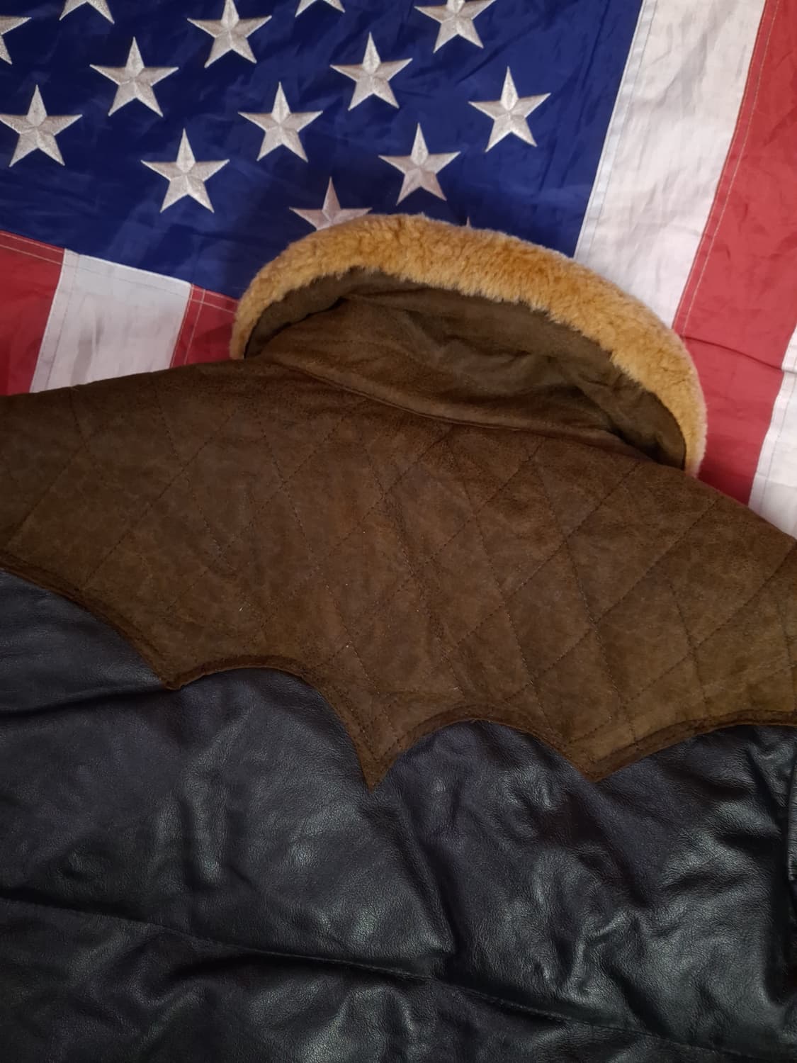 택새제품 Curphey 리얼레더 웨스턴 패딩 자켓 상품이미지8