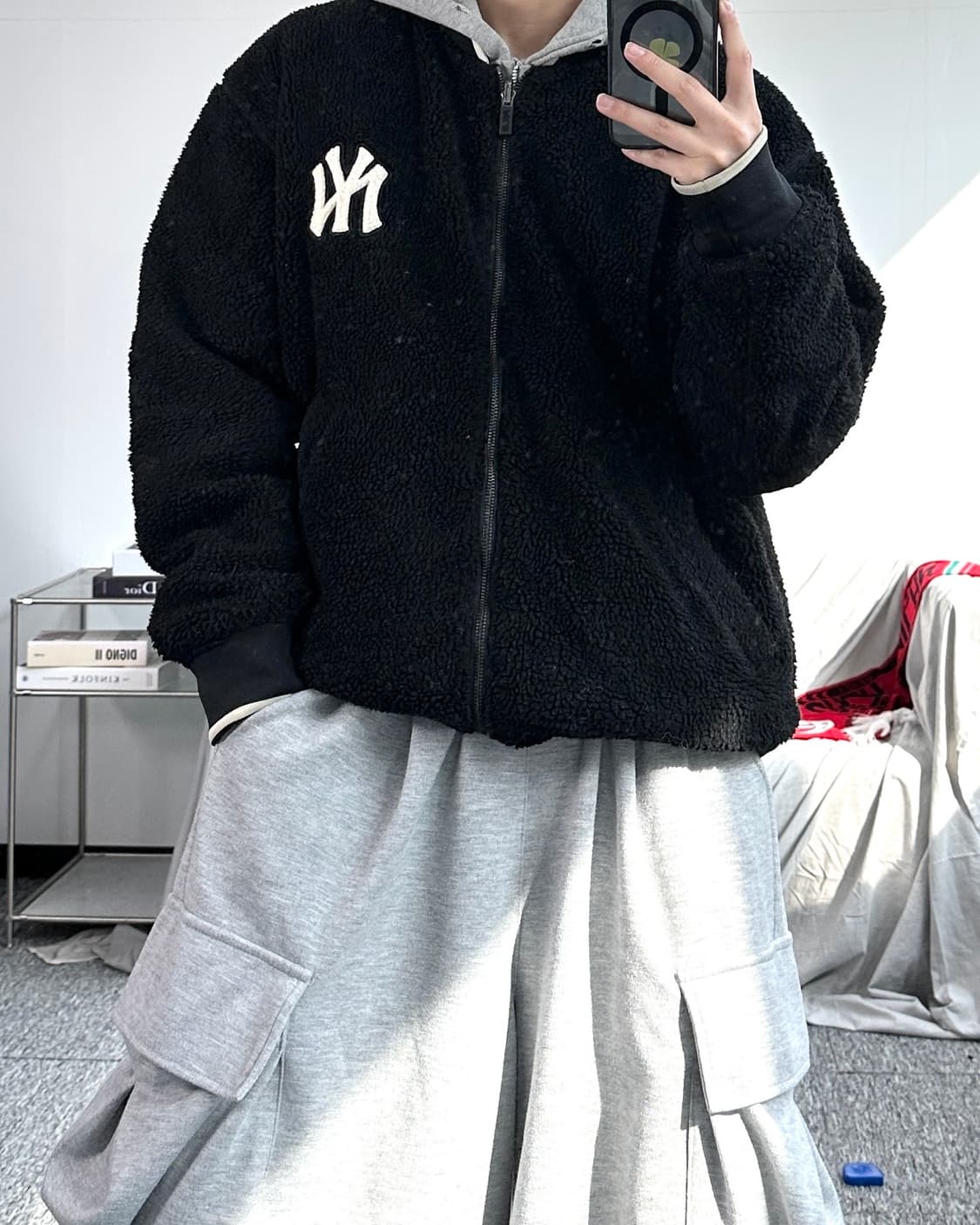 MLB 뉴욕 양키즈 리버시블 자켓 M 상품이미지5