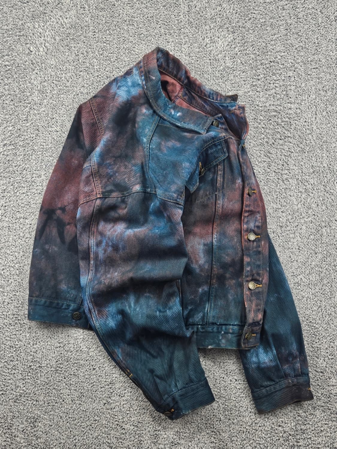 TRULY 데님 트러커 자켓 다잉커스텀 ( M ) / 11880 상품이미지4
